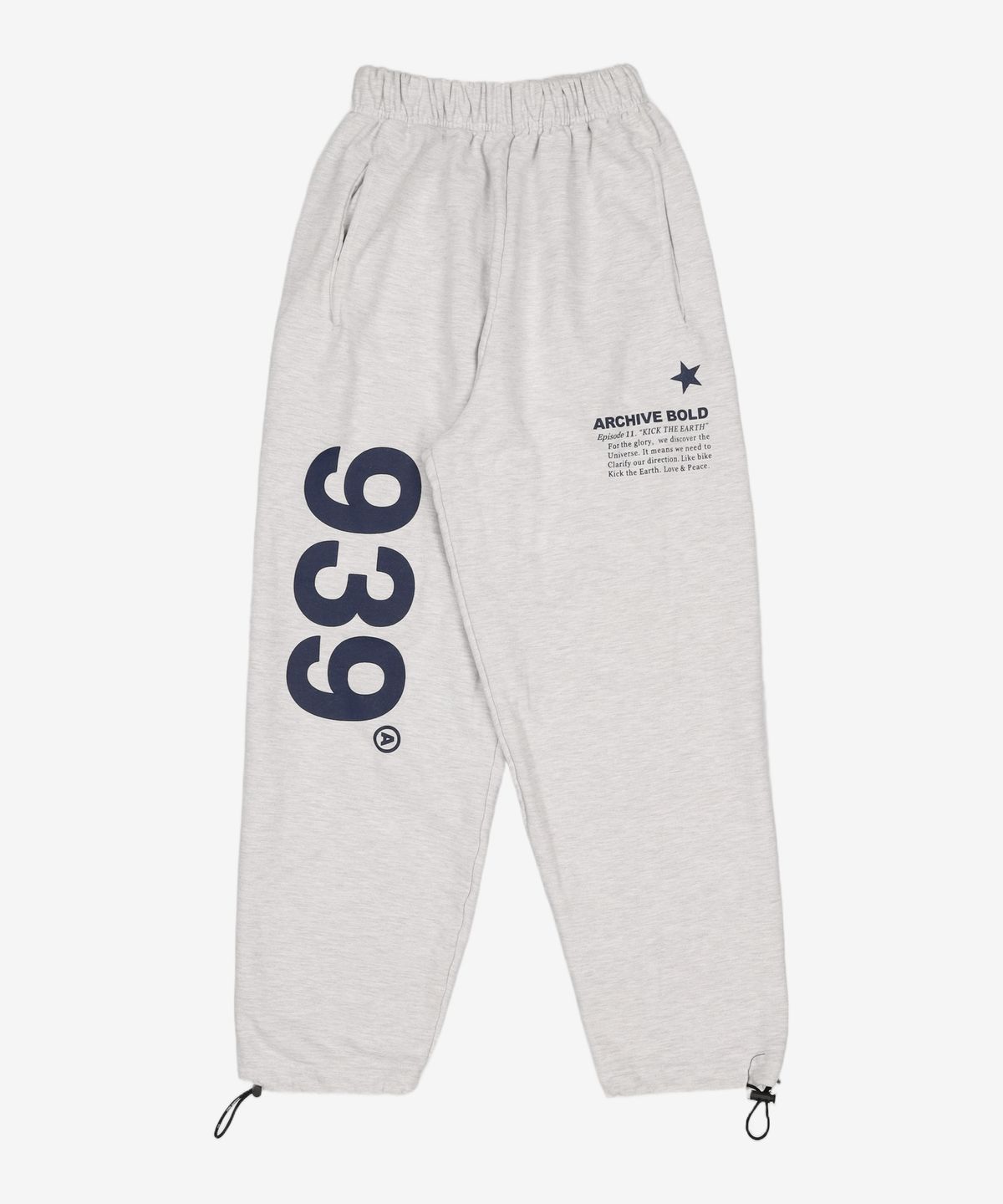 아카이브 볼드(ARCHIVE BOLD) 939 LOGO SWEAT PANTS (LIGHT GRAY) S