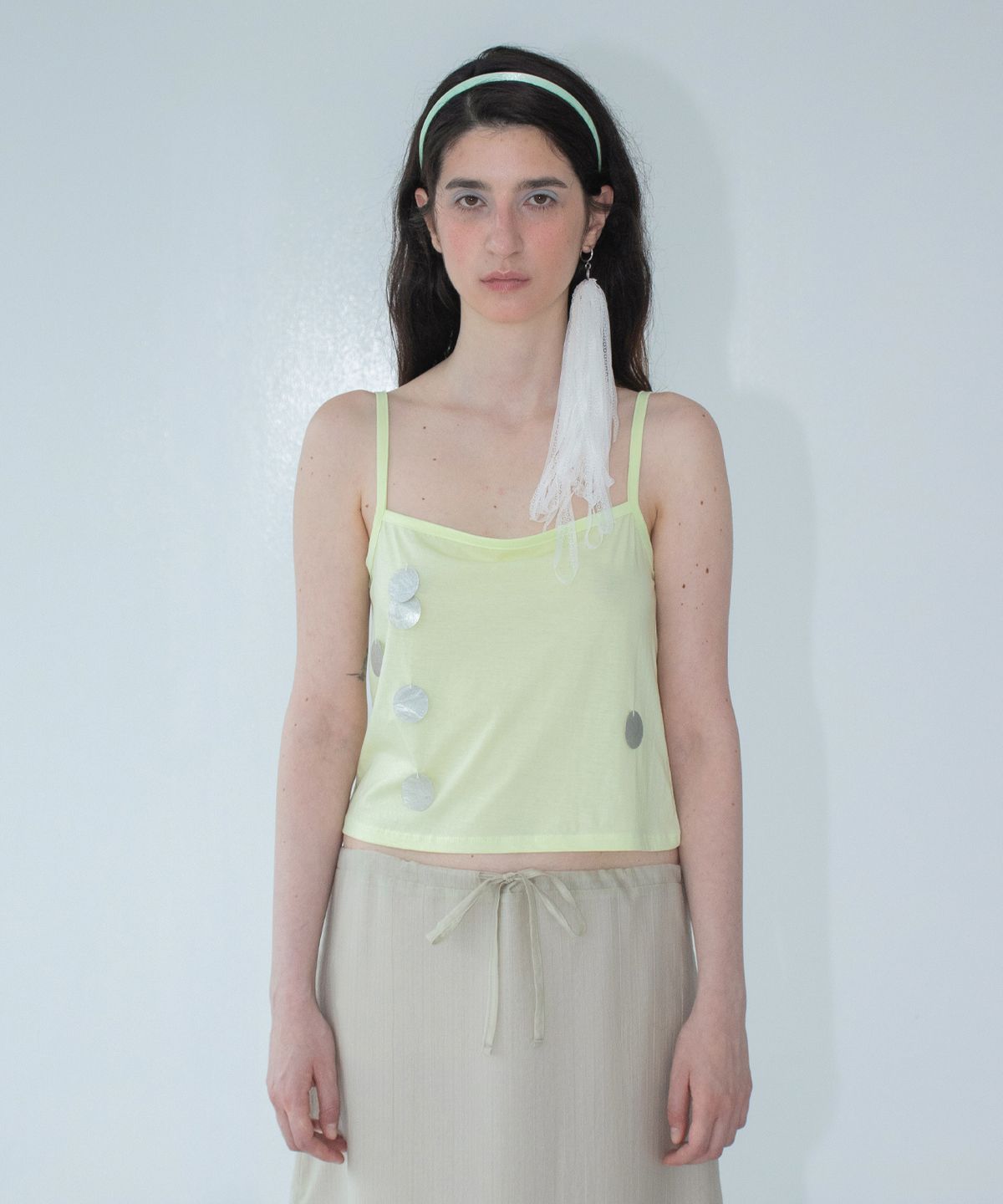 악트(OKT) shell glow sleeveless citron