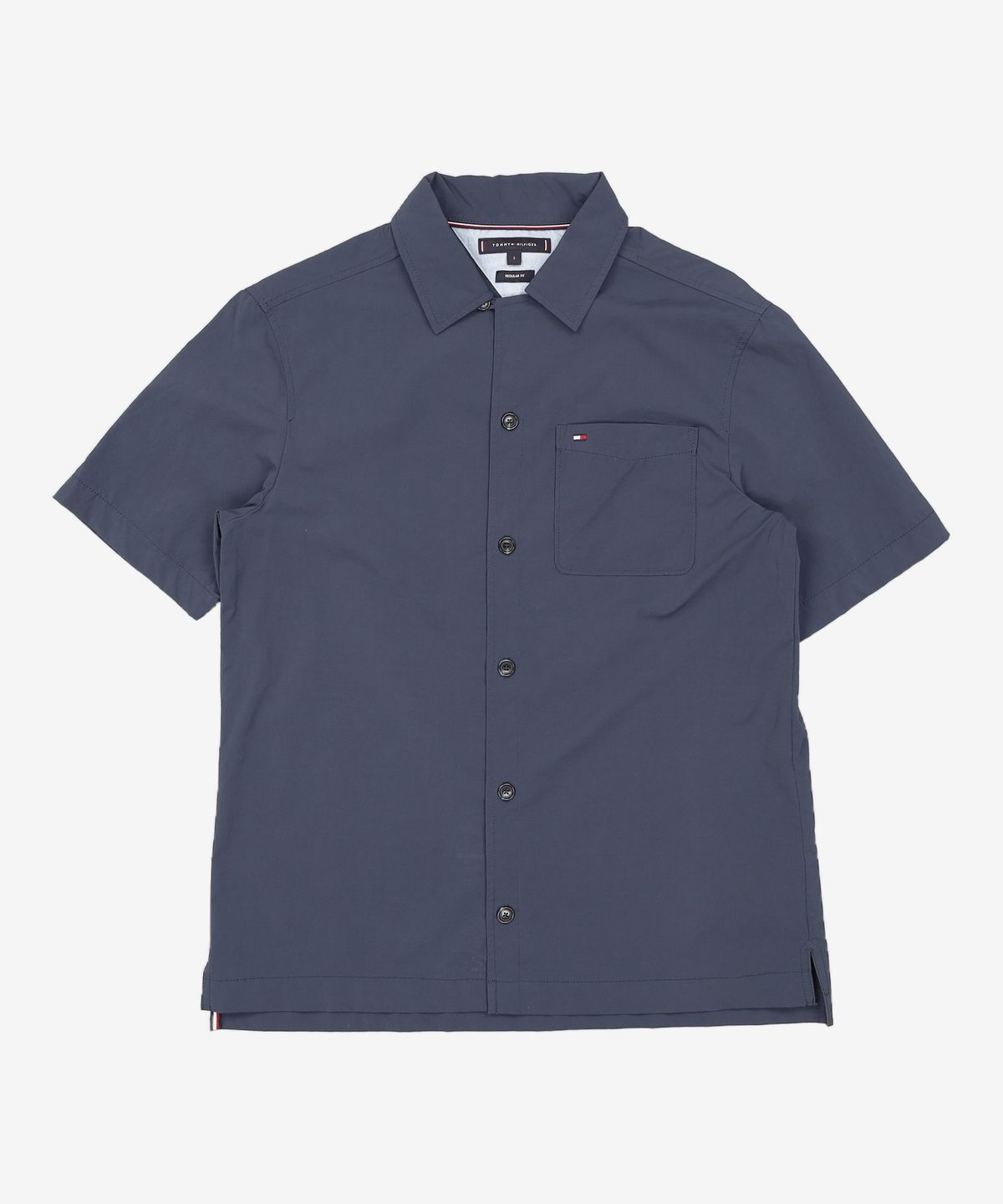 타미힐피거(TOMMY HILFIGER) [Relax fit] 오픈칼라 반팔 셔츠 (T12F1WSH731MLMDW5) S