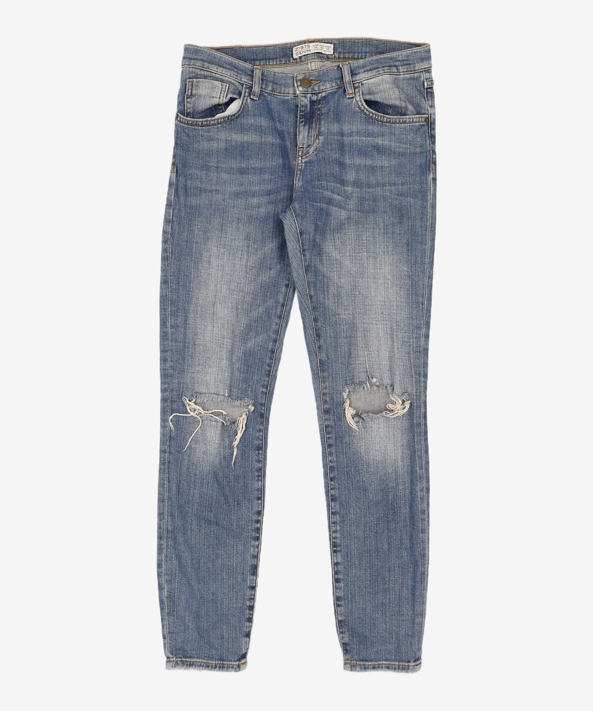 자라 베이직(ZARA BASIC) 청/데님 팬츠 38