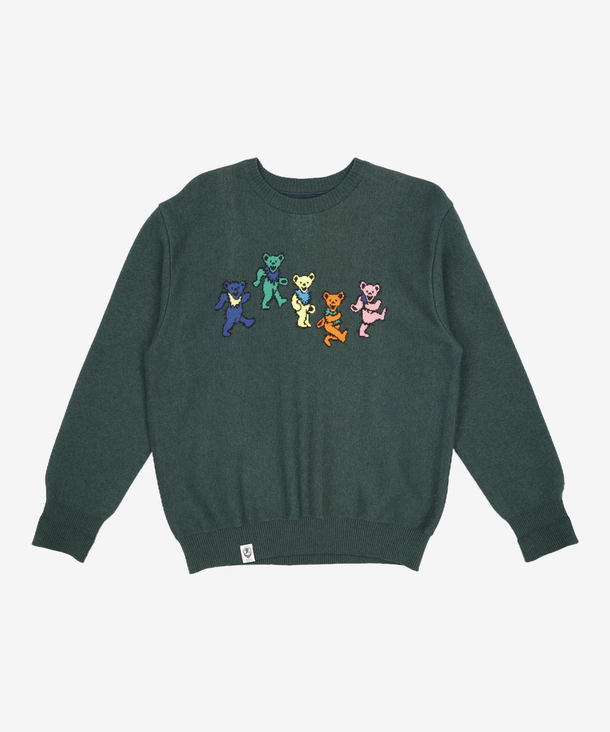 디스이즈네버댓(THISISNEVERTHAT) GD Dancing Bears Knit Sweater Dark Green S