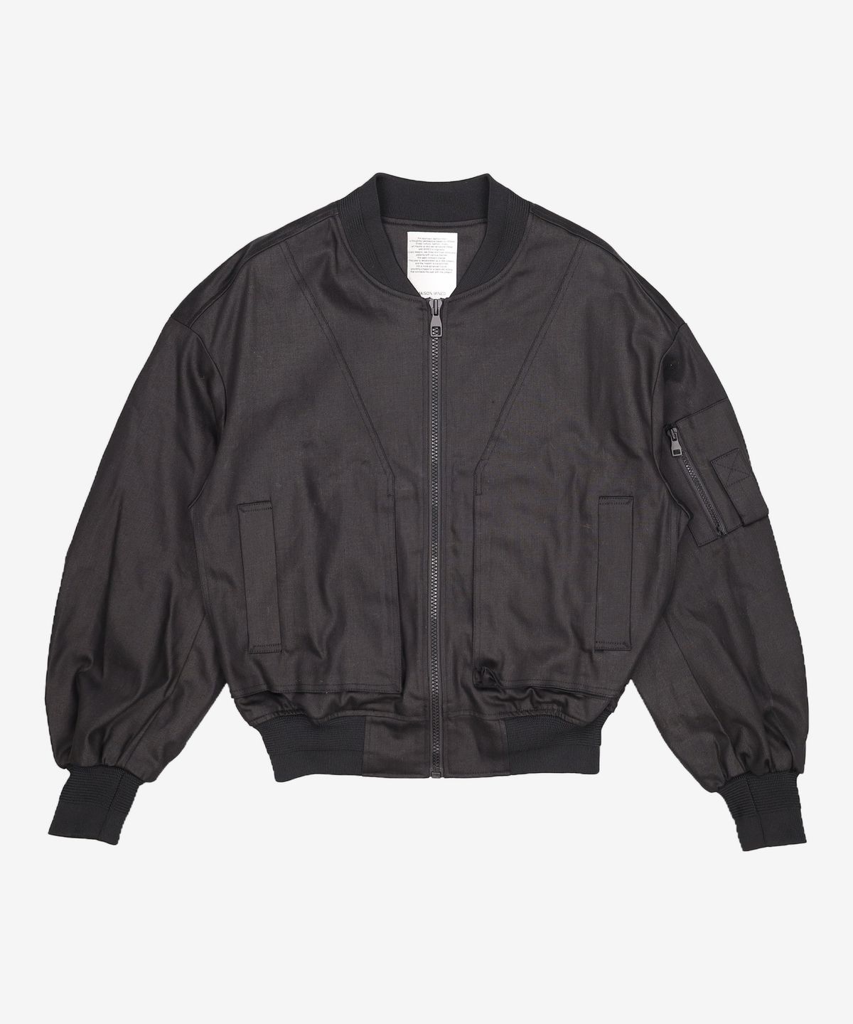 메종미네드(MAISON MINED) BLACK OVER MA-1 S