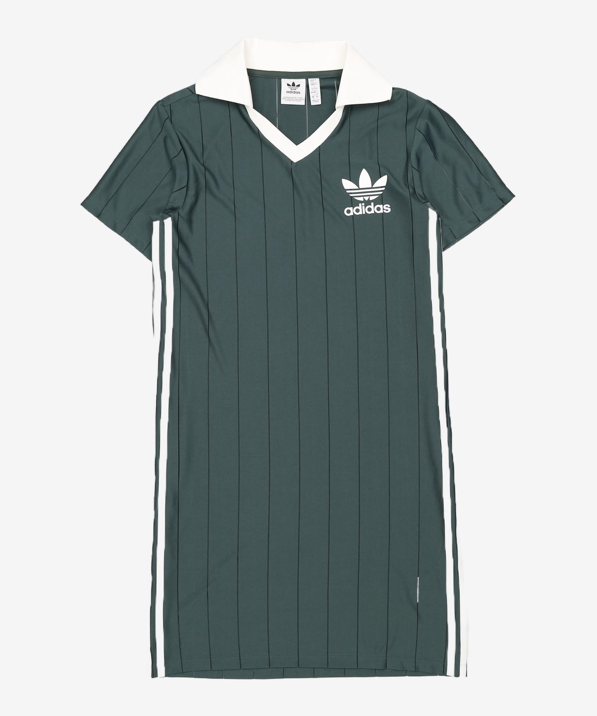 아디다스(ADIDAS) 3S 핀스트라이프 드레스 - 그린 / IX5507 S