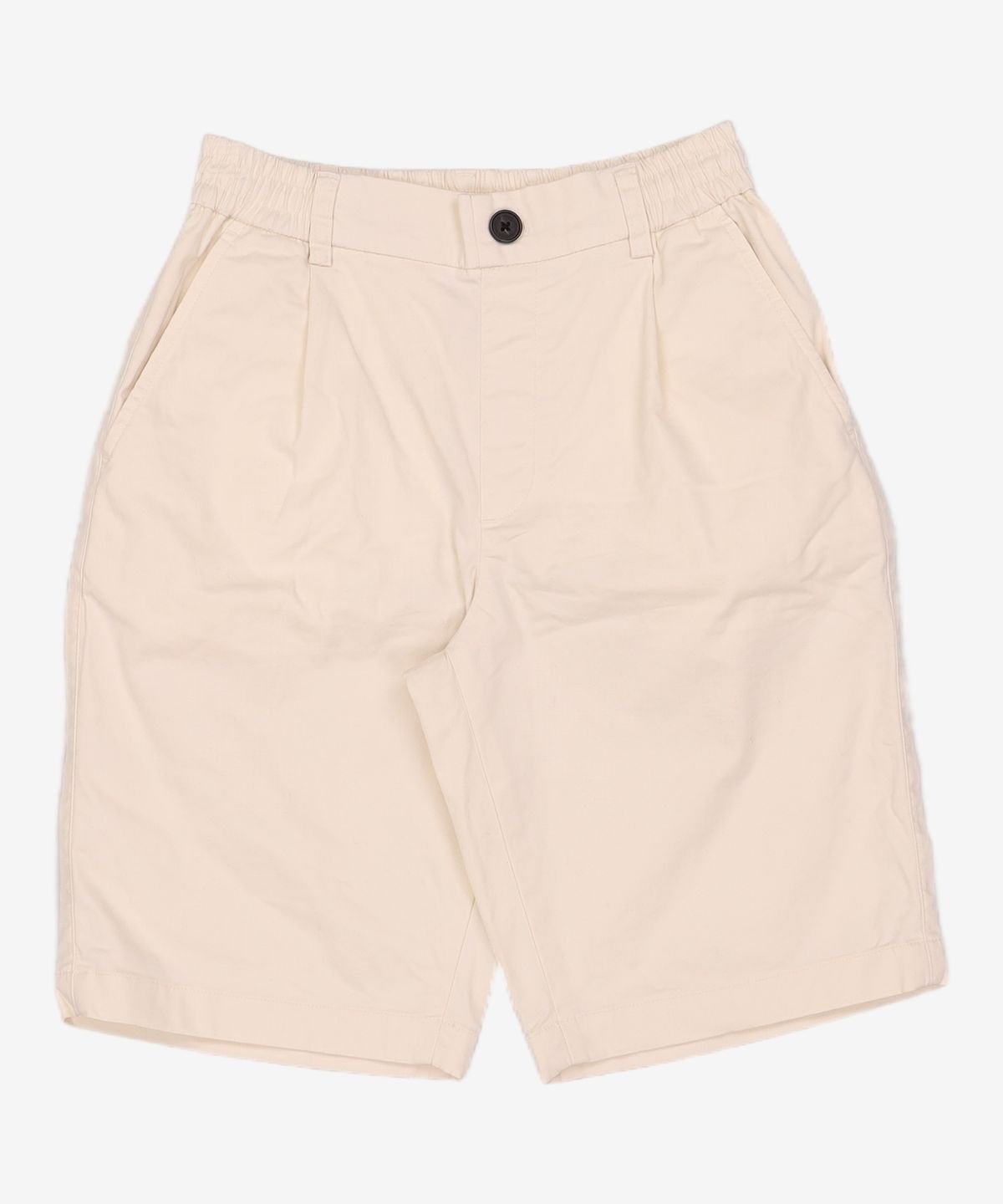 무신사 스탠다드 키즈(MUSINSA STANDARD KIDS) 와이드 치노 쇼츠 [크림] 150