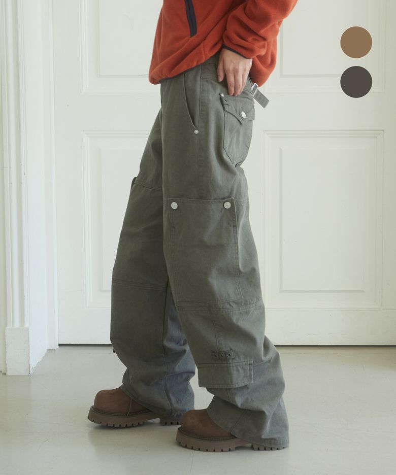 FATIGUE BUCKLE PANTS [2COLOR]