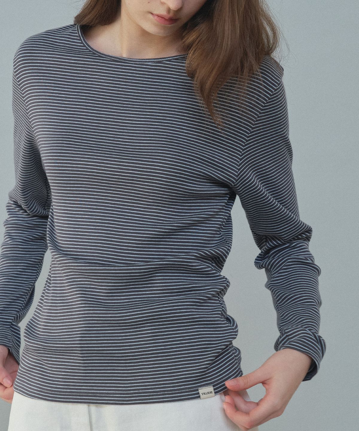 틸아이다이(TILL I DIE) STRIPE COTTON TEE [TIFA04LT07]_Blue