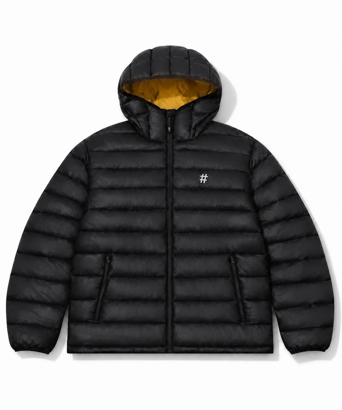 빈트릴(BEENTRILL) 어반 후디드 경량 패딩자켓(블랙)