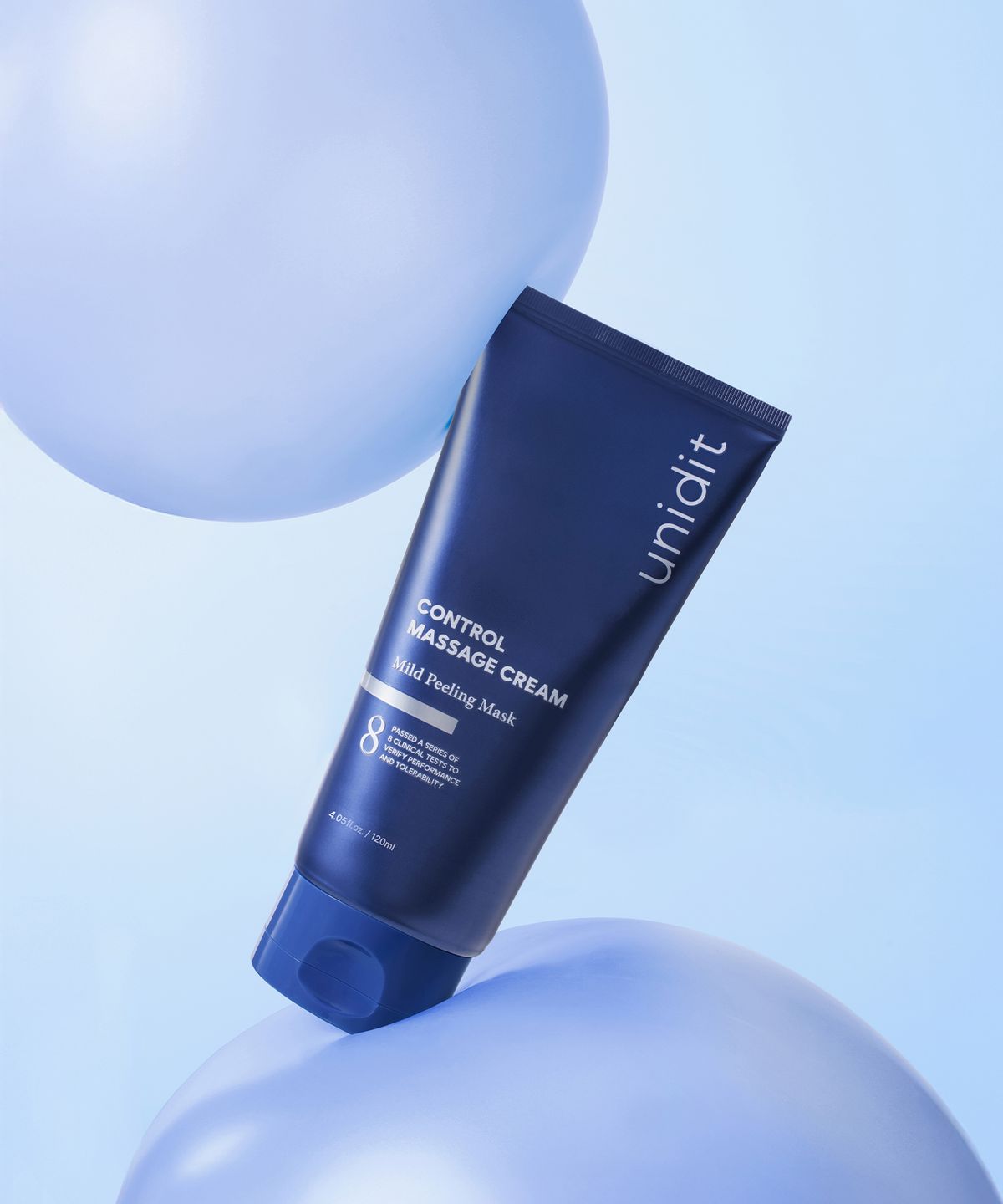 유니딧(UNIDIT) [워시오프팩/각질]컨트롤 마사지크림 120ml 1개 워시오프팩 각질제거 탄력 보습케어