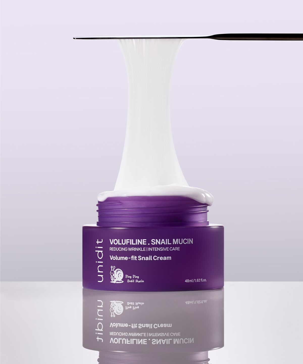 유니딧(UNIDIT) [볼륨/리프팅]유니딧 볼륨핏 스네일 크림 48ml 1개 보르피린 50000ppm 볼륨 리프팅