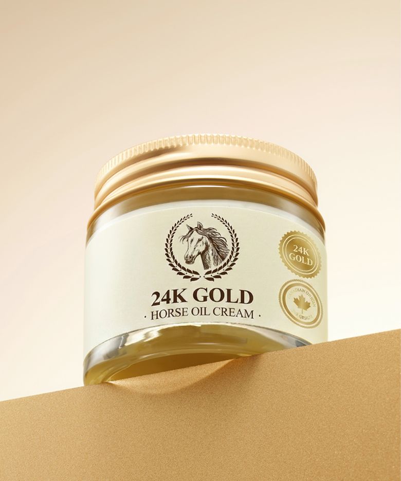 [광채/보습]24K 골드 마유 크림 70ml 3개 3중보습 광채