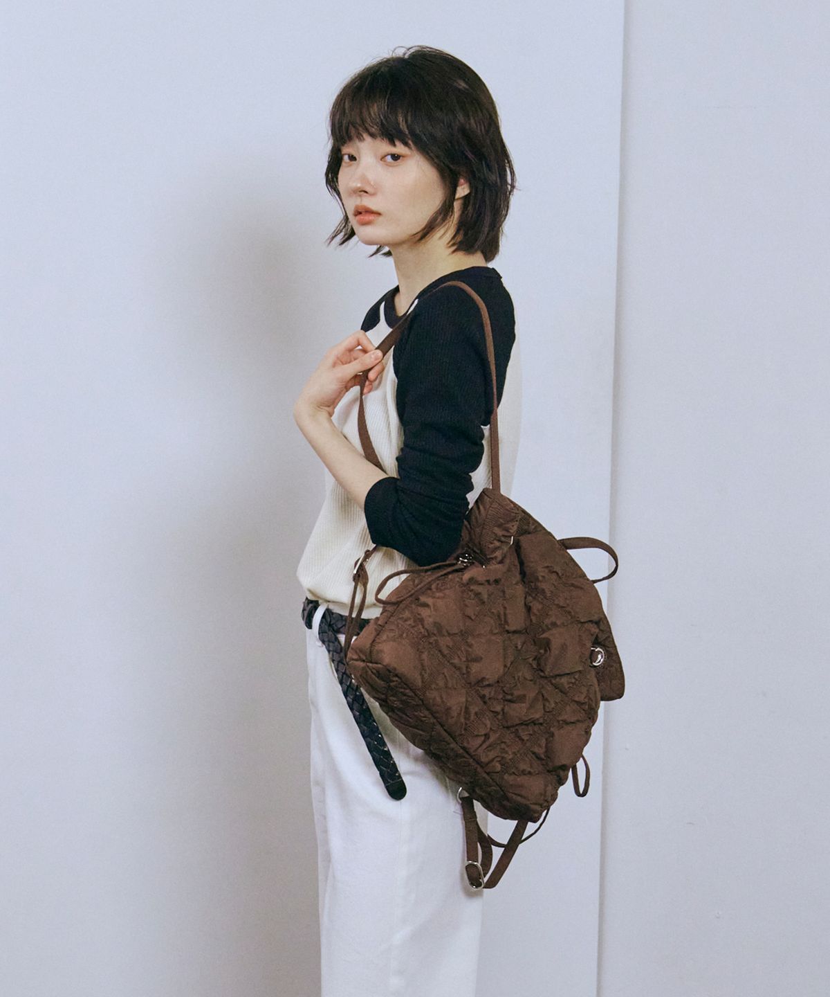 칼린(CARLYN) 데이프 백팩 H76324010