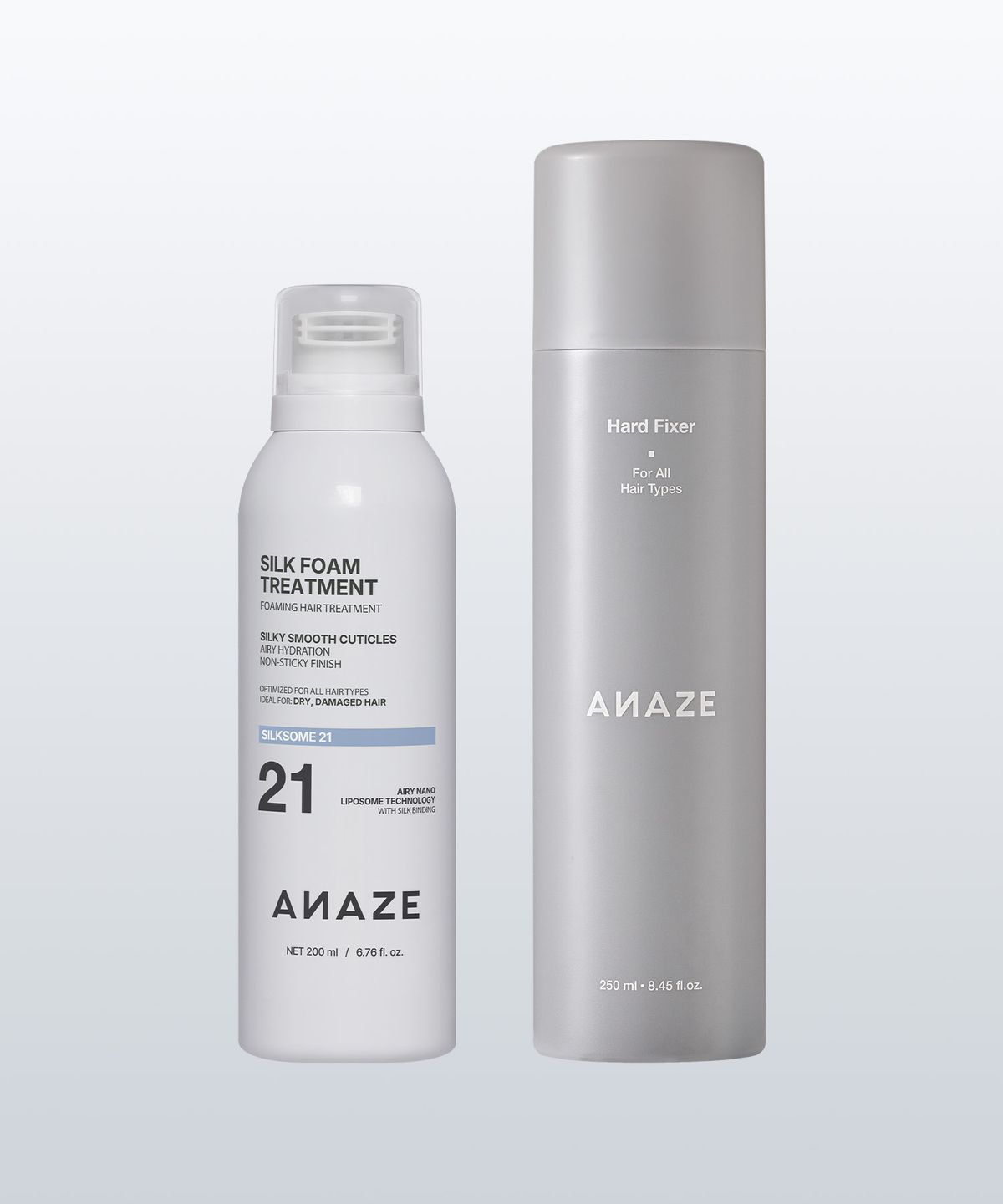 어네이즈(ANAZE) [세트구성] 실크 폼 트리트먼트 + 헤어 픽서