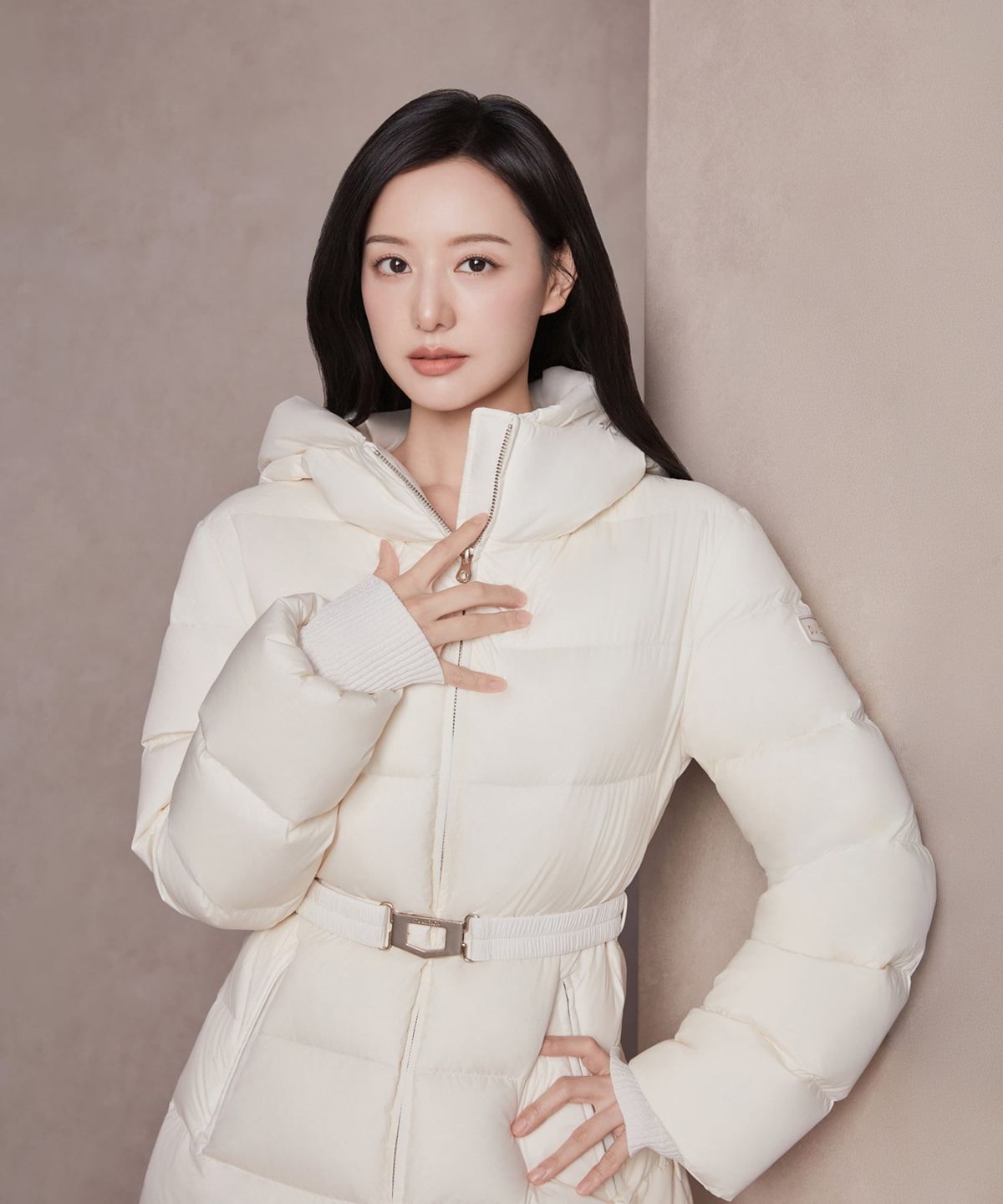듀베티카(DUVETICA) 이브레아(크림)(여성 다운점퍼)