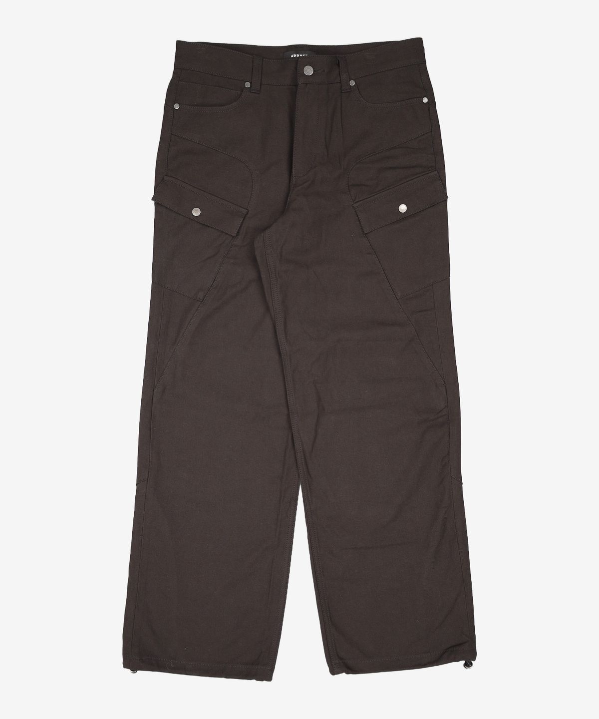 애드오프(ADDOFF) ACCRA TWILL CARGO PANTS BLACK 50