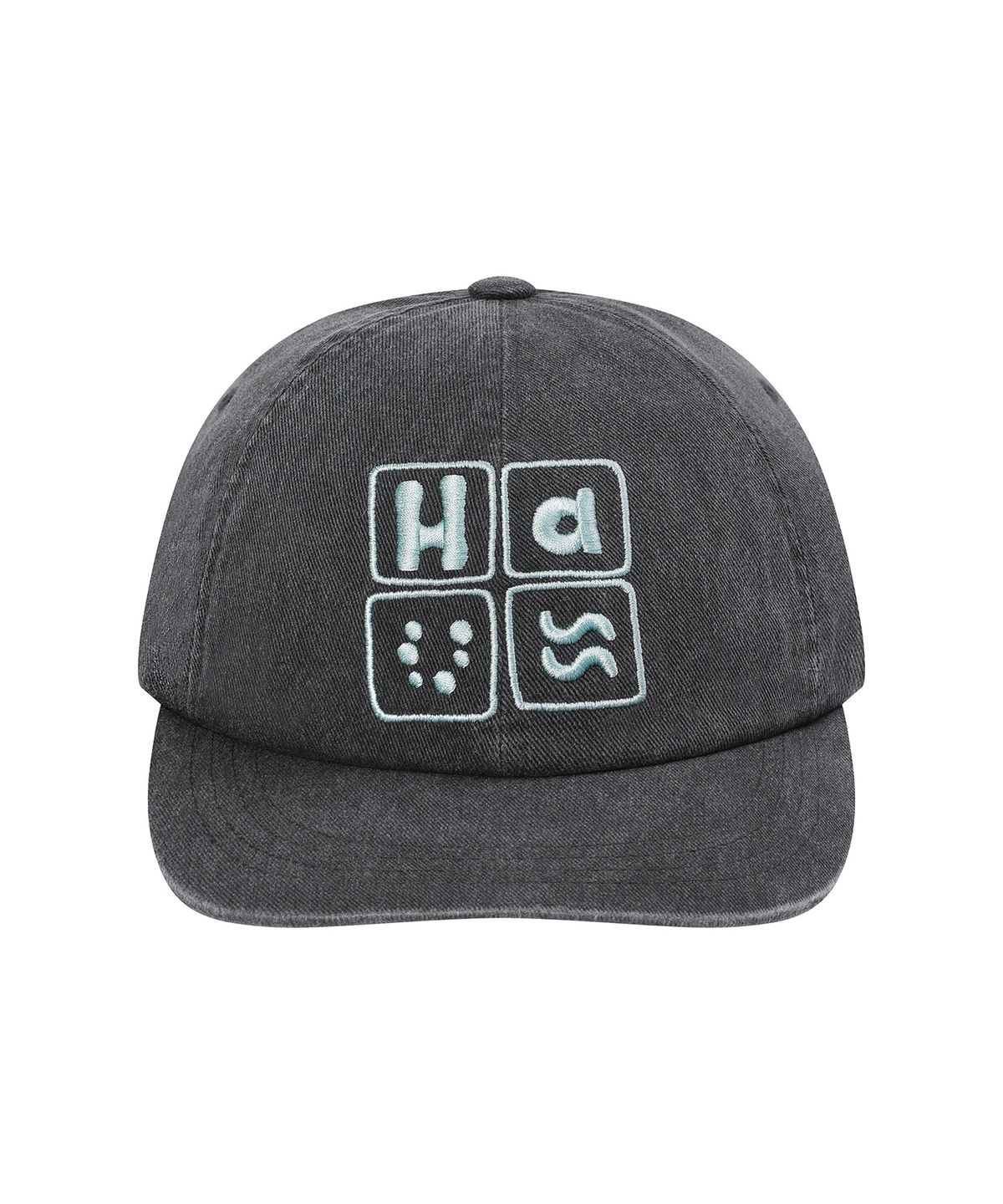 바우프(BAUF) box haus 캡 [워시드 차콜]