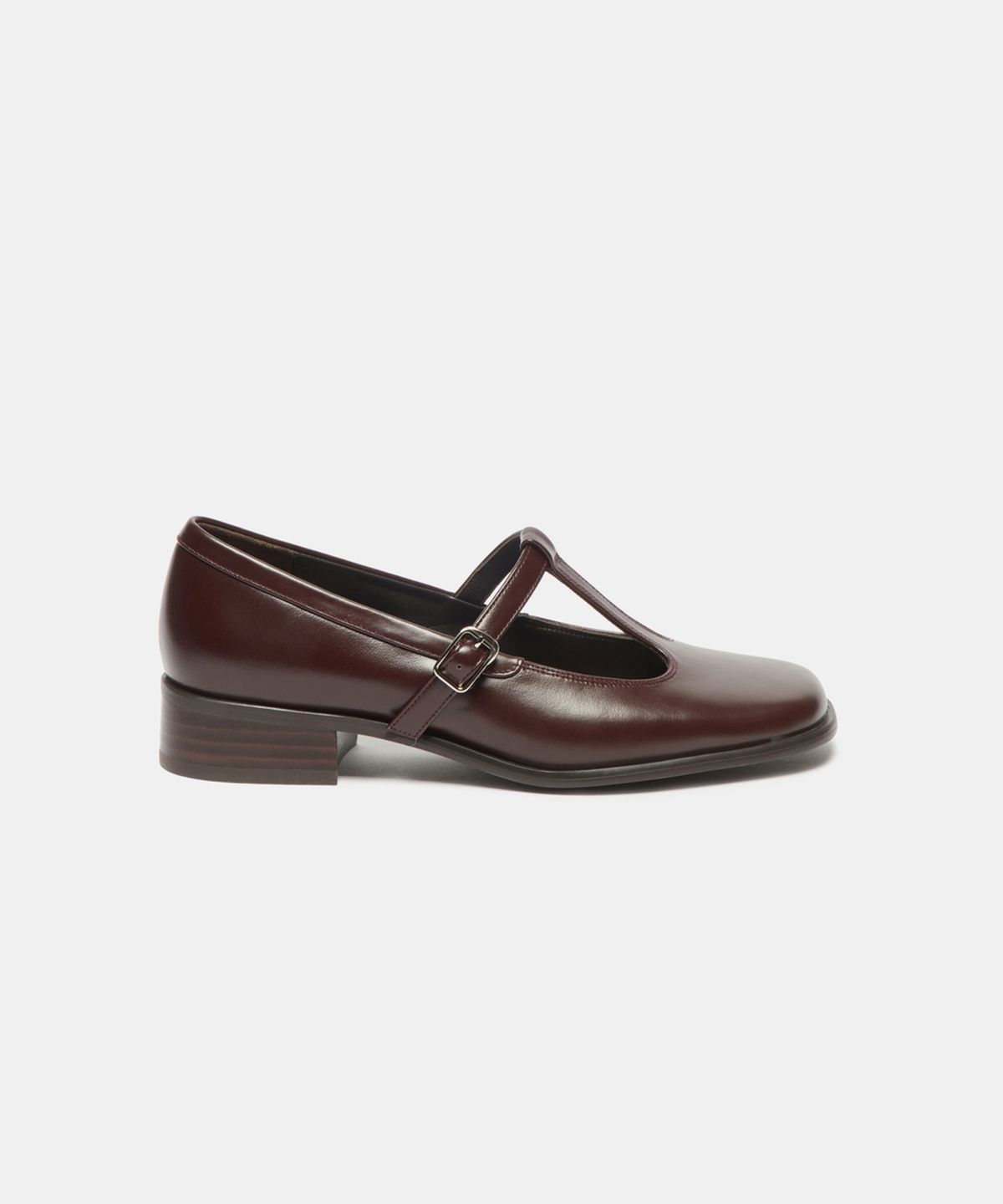 슈콤마보니(SUECOMMA BONNIE) T-strap mary jane flats(wine)_DG1DA26509WIN