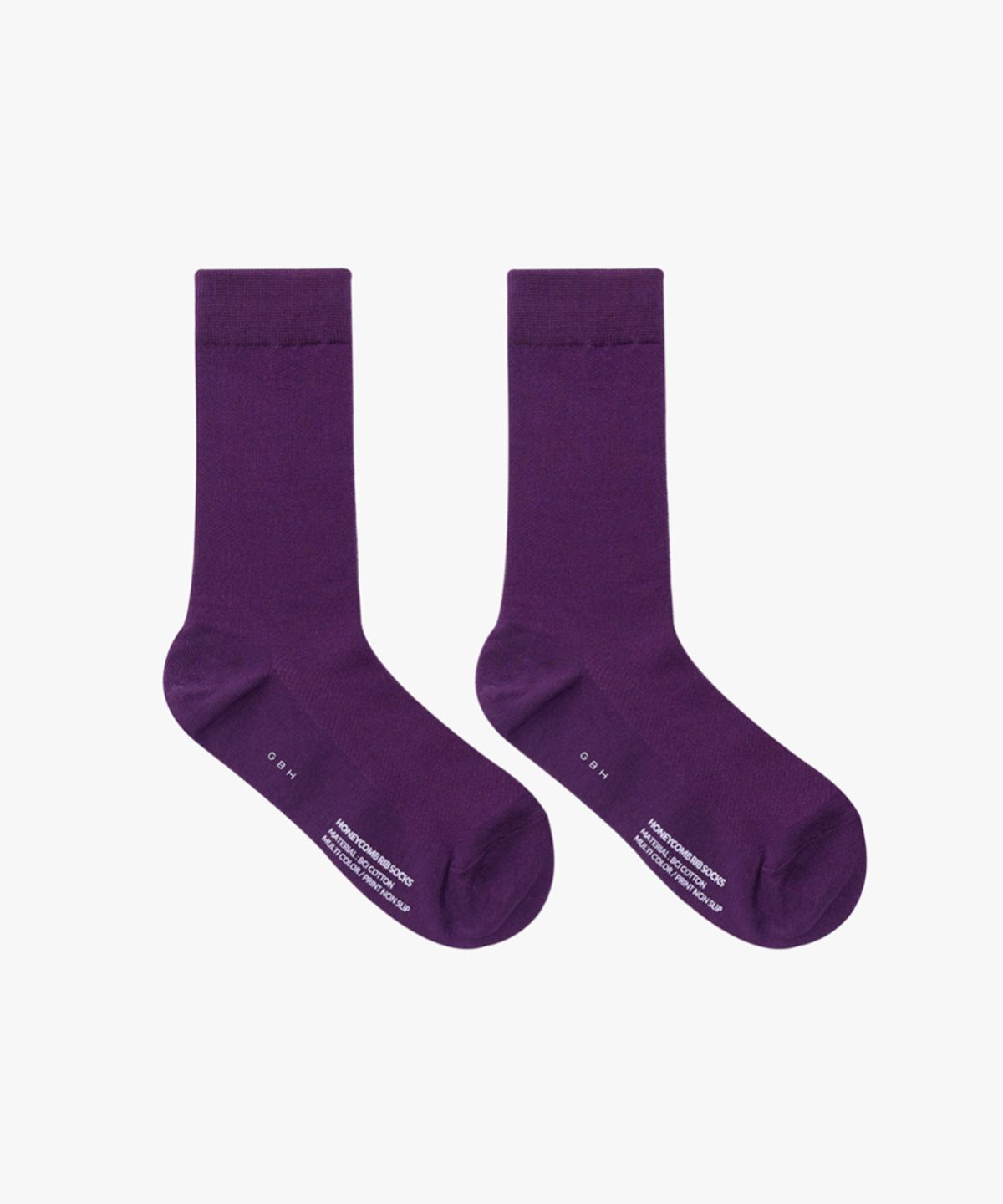 지비에이치 어패럴(GBH APPAREL) HONEYCOMB RIB SOCKS / 3COLOR
