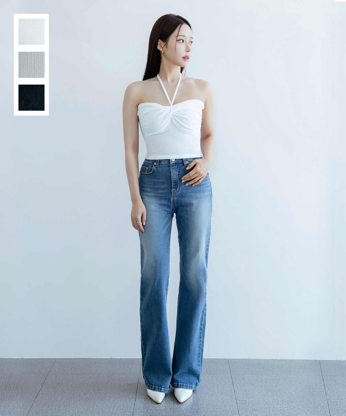 살롱드서울(SALON DE SEOUL) 체인 트위스트 뷔스티에 [ 3 color ]