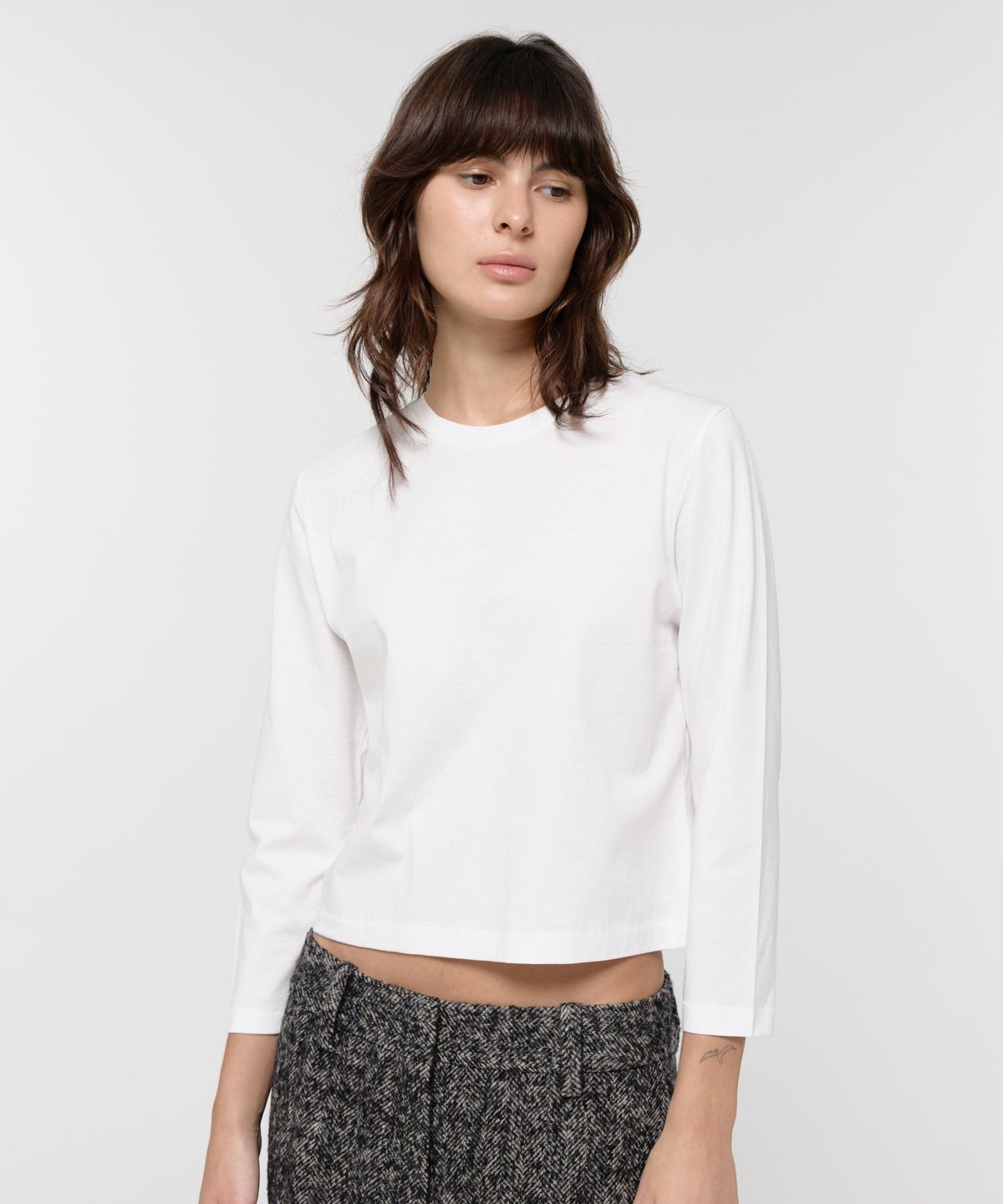 지비에이치 어패럴(GBH APPAREL) 8 SINGLE STITCH TOP / WHITE