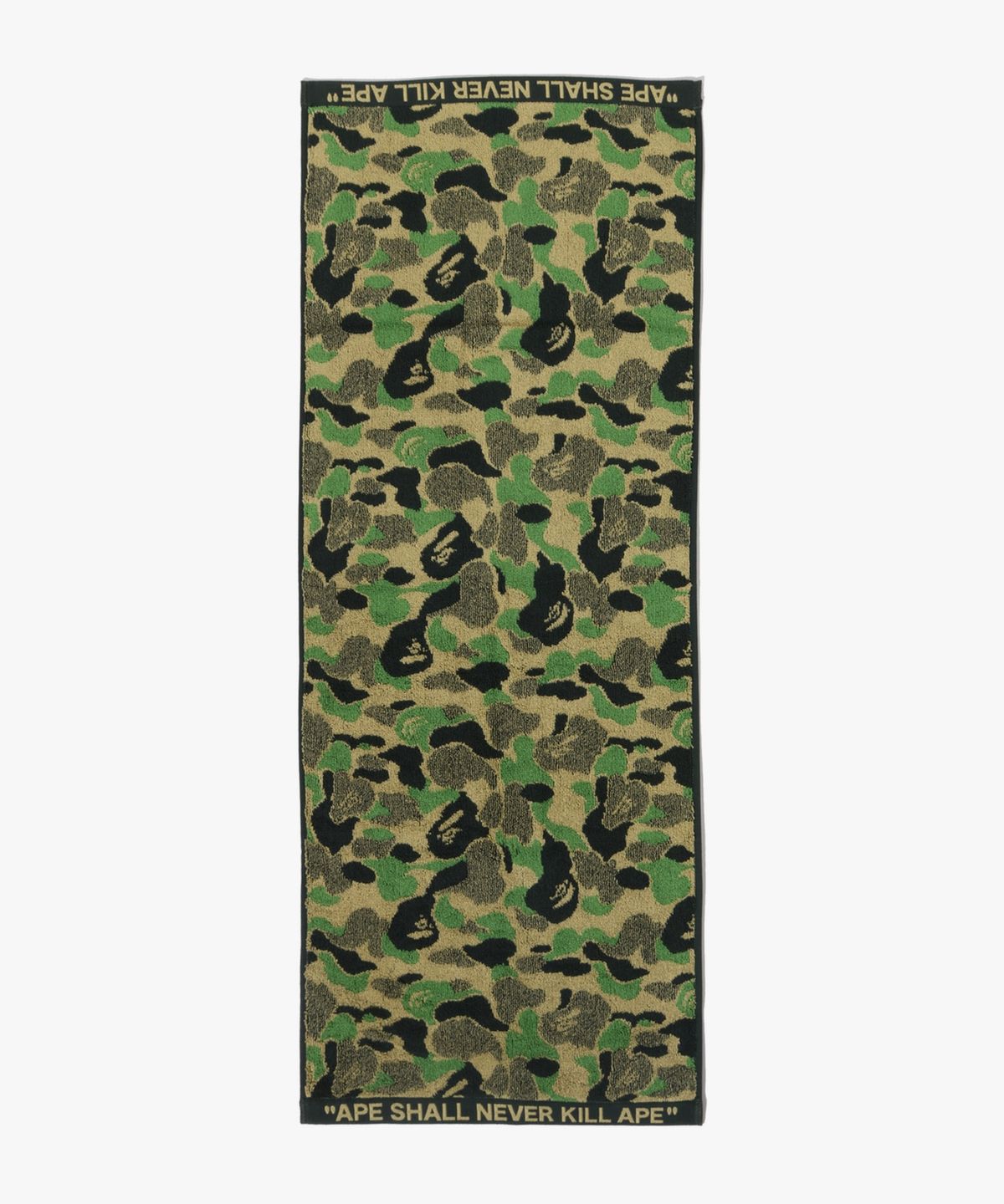 베이프(BAPE) ABC 카모 콤팩트 배스 타월 GREEN