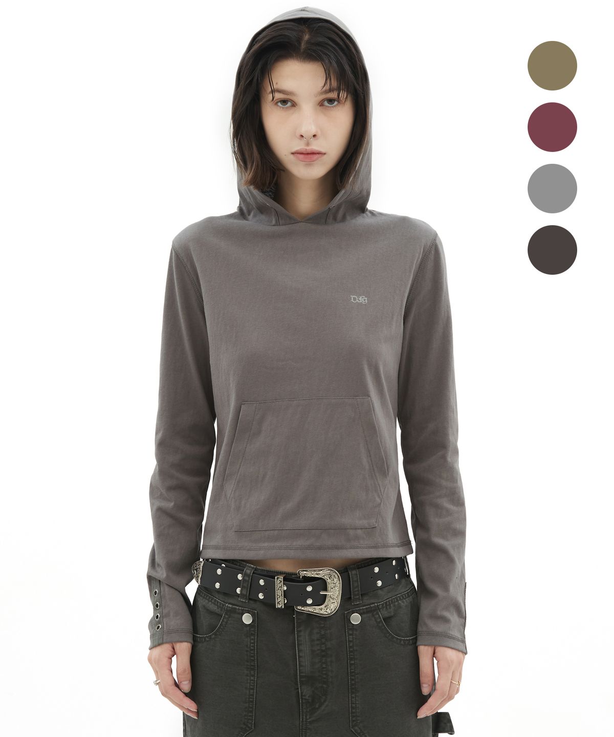데프가먼츠(DEFGARMENTS) SLUB INNER HOOD [4COLOR]