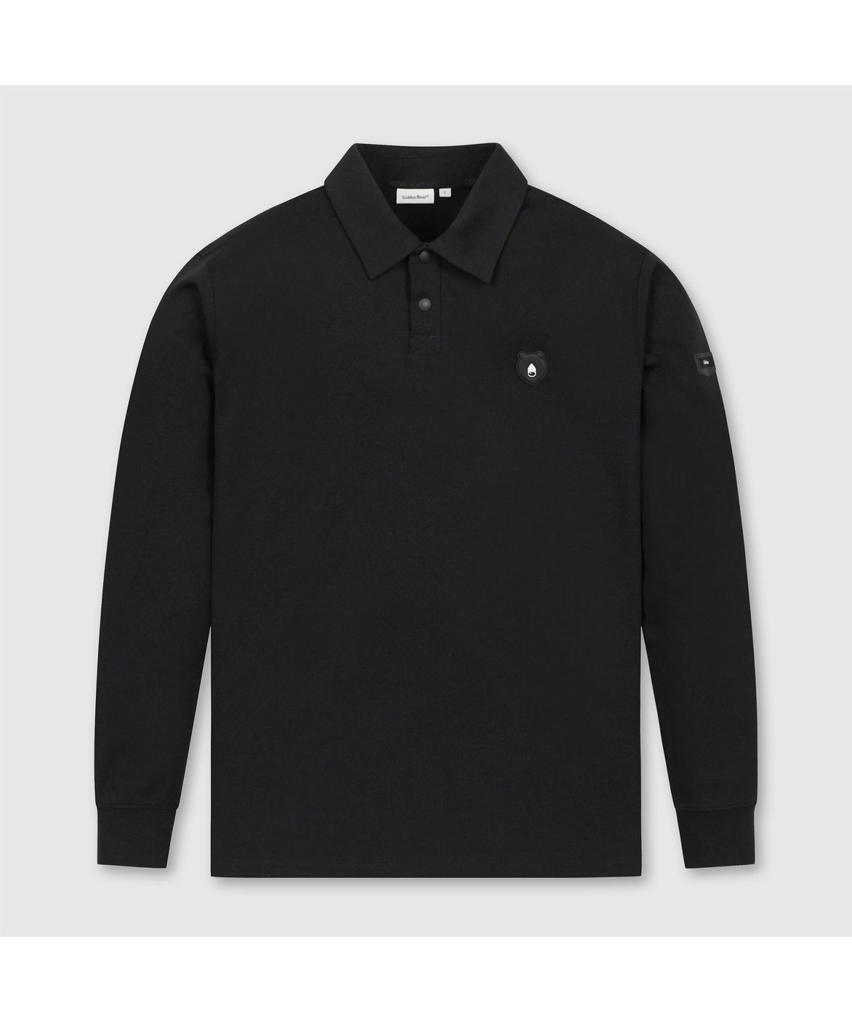 골든베어(GOLDEN BEAR) (공용) Essential Polo Collar LS T-shirt G4TAW26005BKX