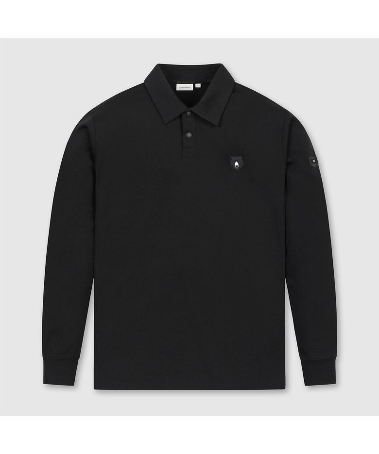 (공용) Essential Polo Collar LS T-shirt G4TAW26005BKX