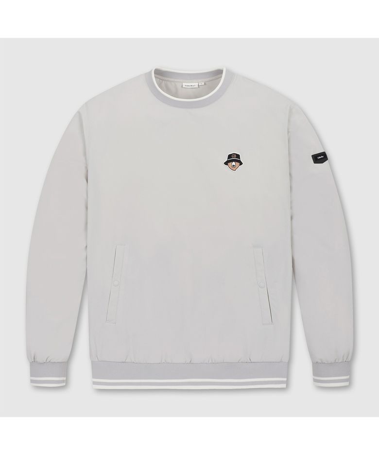(남성) Essential Crewneck Woven Pullover G4TAW26003GYX