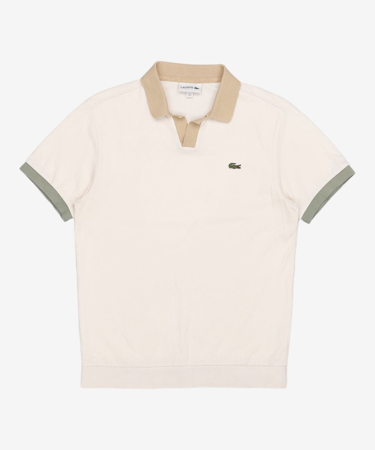 라코스테(LACOSTE) 남성 컬러블록 오픈 카라 폴로티 PH279E-52N XFJ S