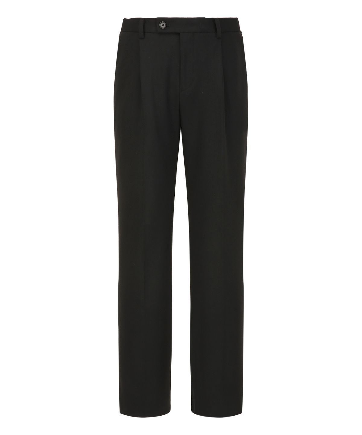 질스튜어트뉴욕 맨(JILLSTUART NEWYORK MEN) 윈터 세미와이드 슬릿 슬랙스 - 블랙 (JNPA6D303BK)