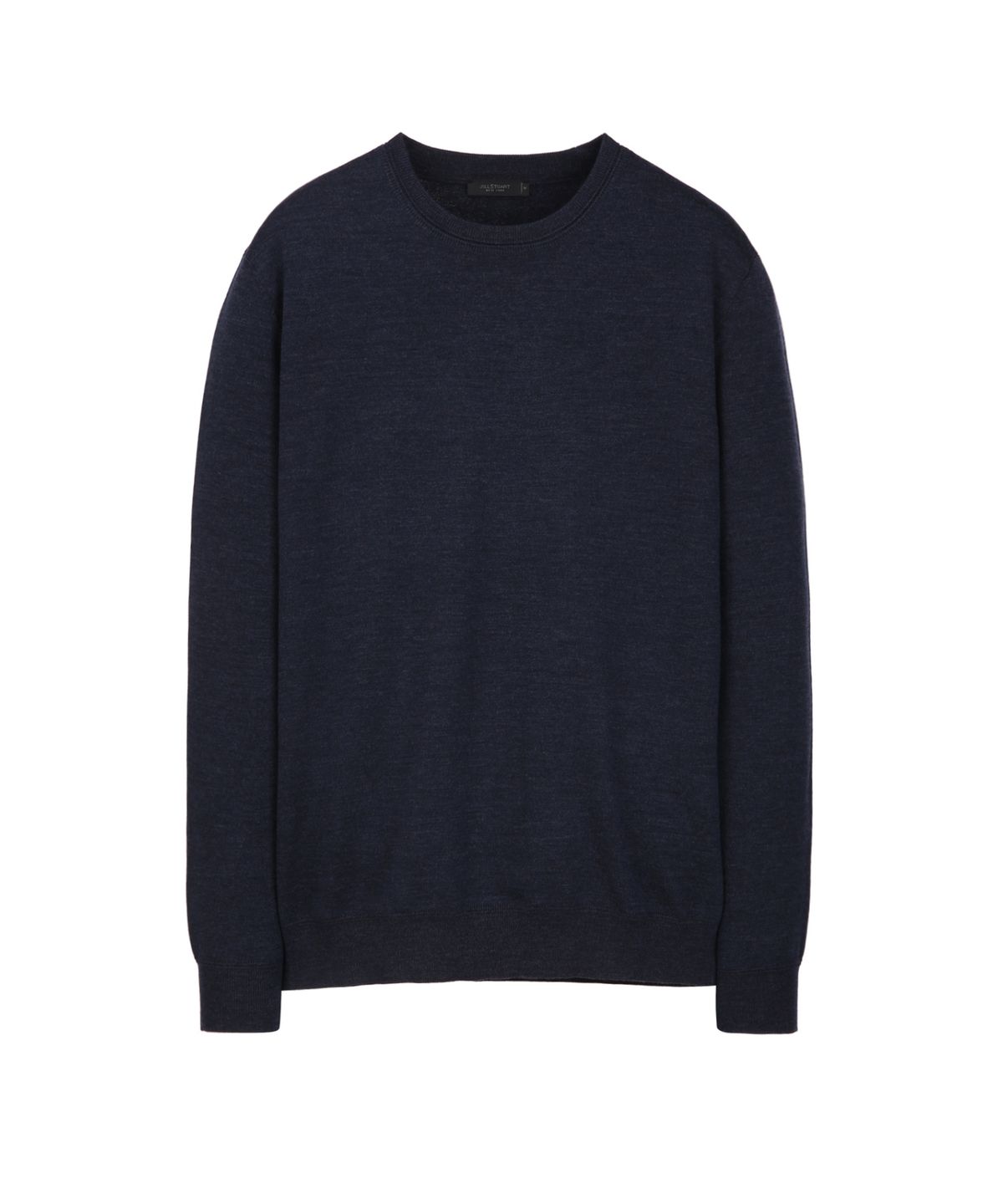 질스튜어트뉴욕 맨(JILLSTUART NEWYORK MEN) 울 크루넥 롱슬리브 니트 - 다크네이비 (JNSW6D101N3)