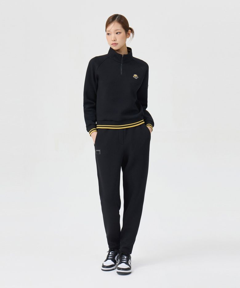 (여성) Double-Faced Rib Jogger Pants (SET UP) G5PAW26005BKX
