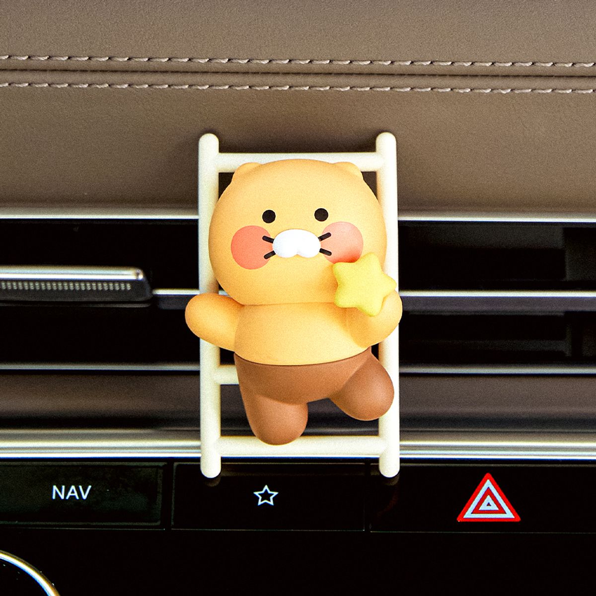 카카오프렌즈(KAKAO FRIENDS) 별 사다리 차량용 방향제_춘식이