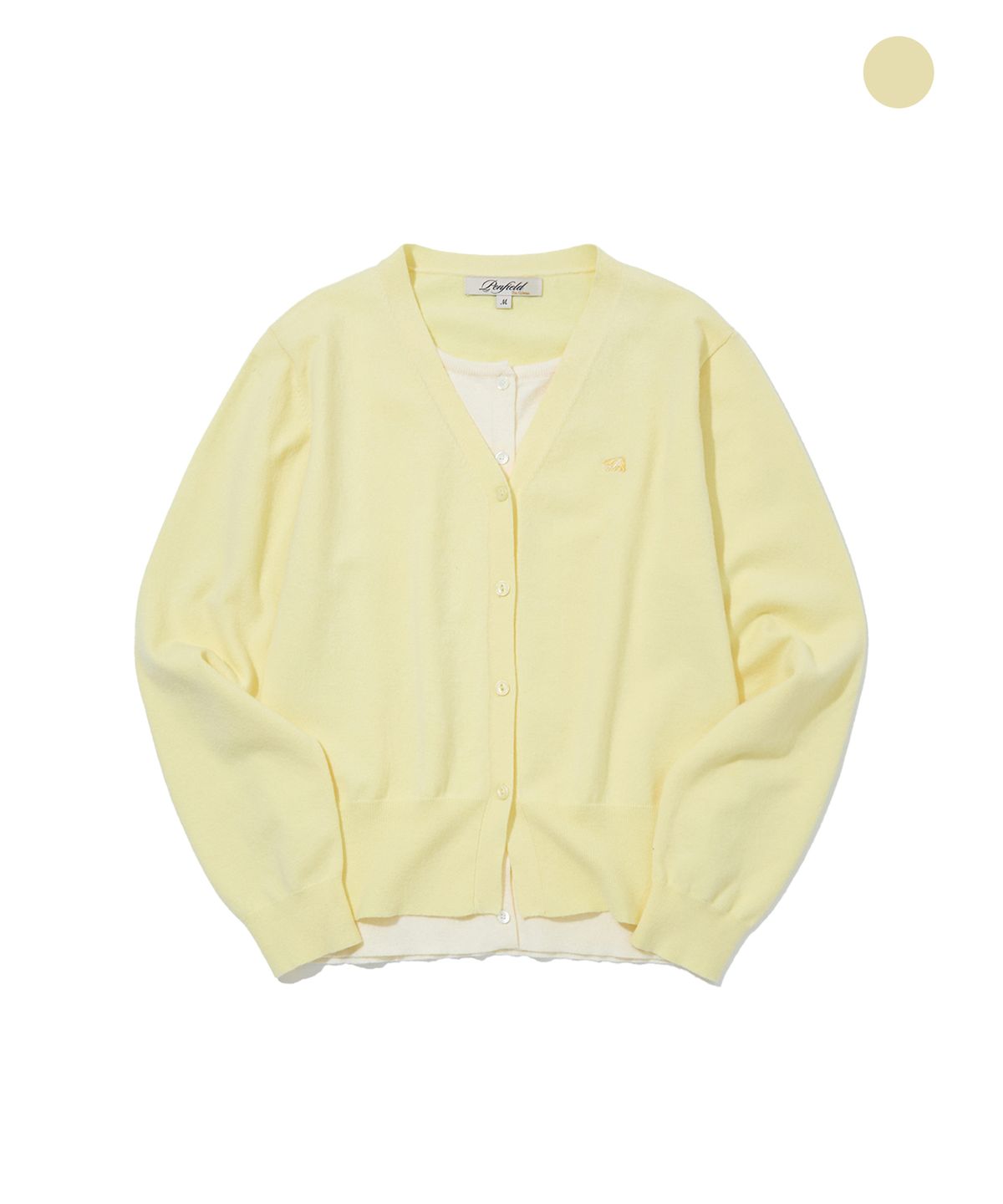 펜필드(PENFIELD) [PF]레이어드 V넥 니트 가디건_우먼_FS3NJ07F