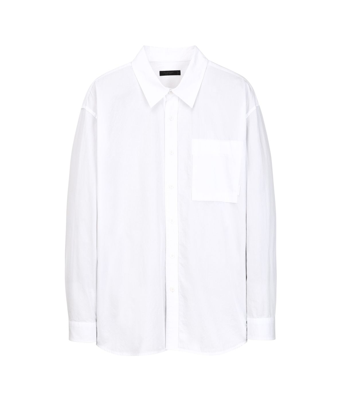 질스튜어트뉴욕 맨(JILLSTUART NEWYORK MEN) 오버핏 워싱 솔리드 코튼 셔츠 - 오프화이트 (JNSH6C002WT)