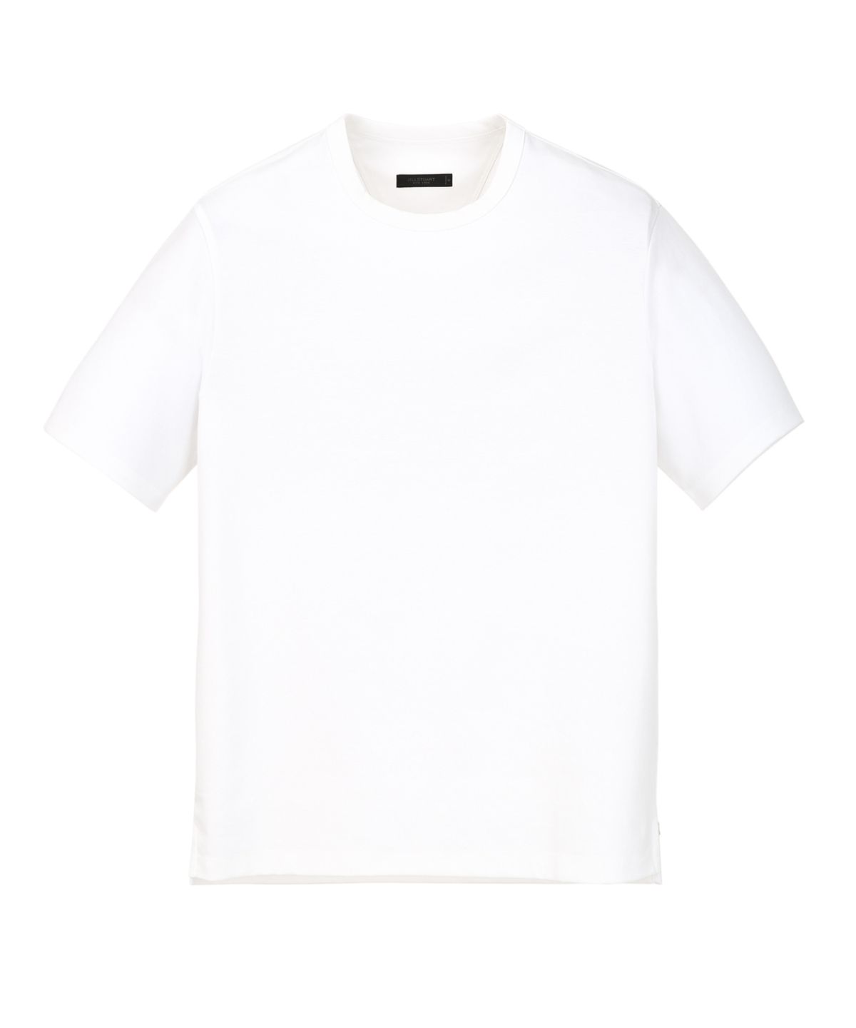 질스튜어트뉴욕 맨(JILLSTUART NEWYORK MEN) [GENTLE JERSEY] 시그니처 라운드 티셔츠 - 오프화이트 (JNTS6C003WT)