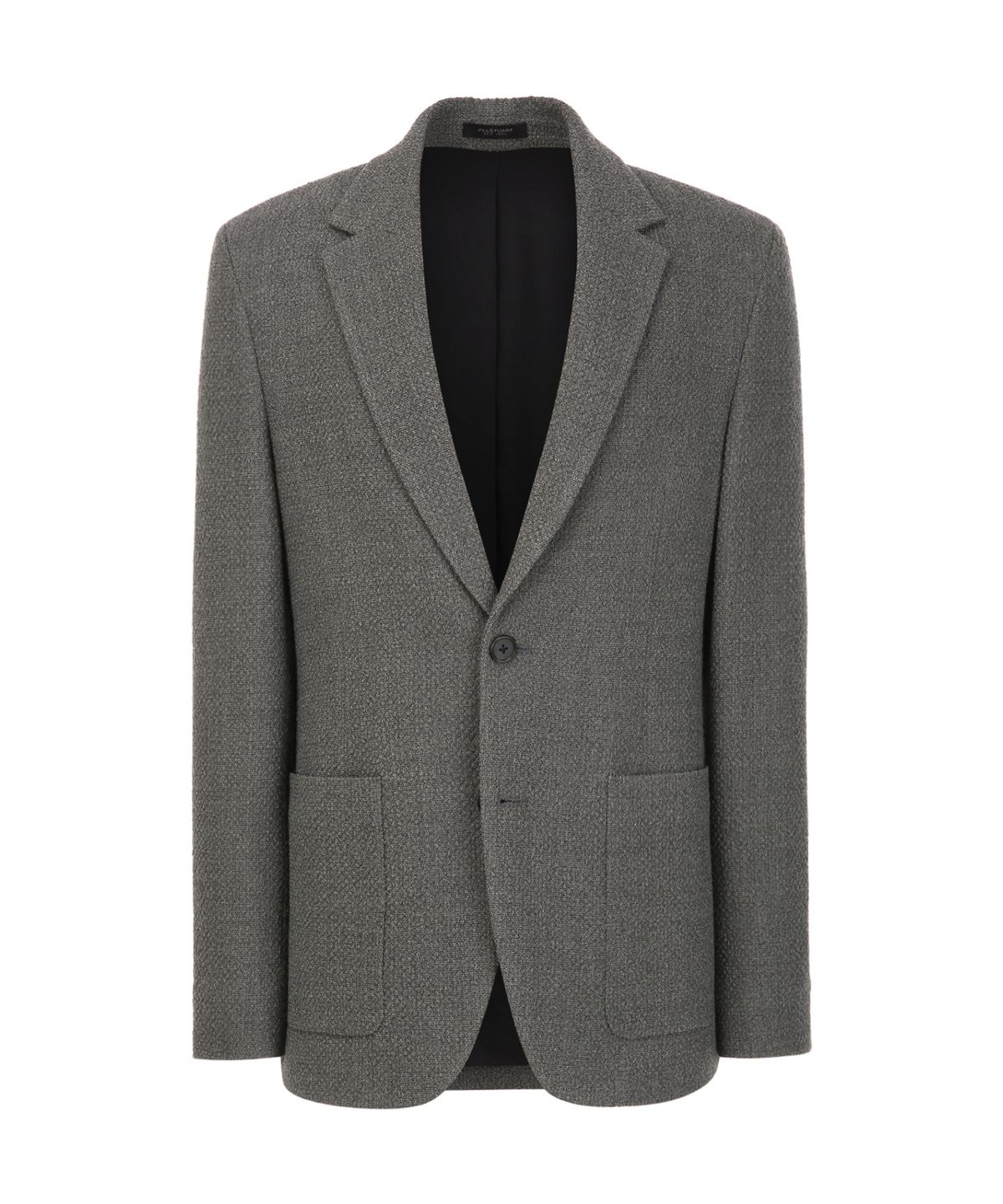 질스튜어트뉴욕 맨(JILLSTUART NEWYORK MEN) [THE TWILL][G.B.Conte] 베이직 시그니처 자켓 - 그레이 (JNJA6C001G2)