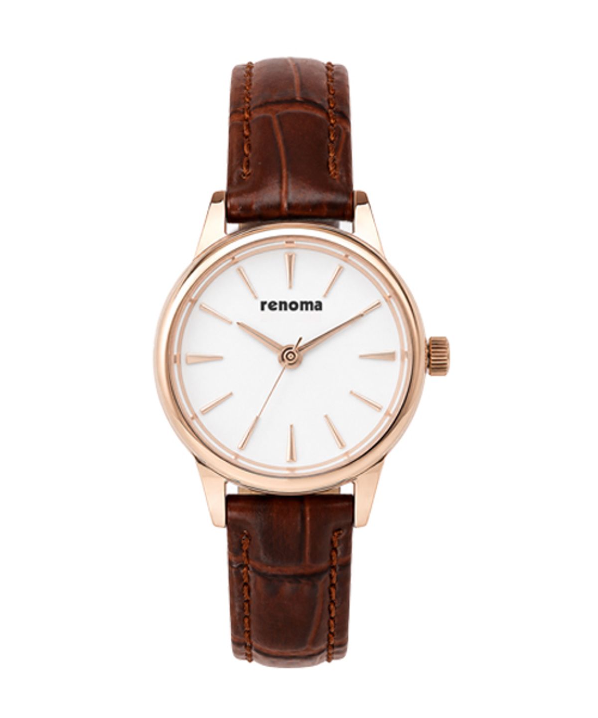 레노마 시계(RENOMA WATCH) 클래식 드레스 워치 여성 가죽시계 RE6010L RGBR