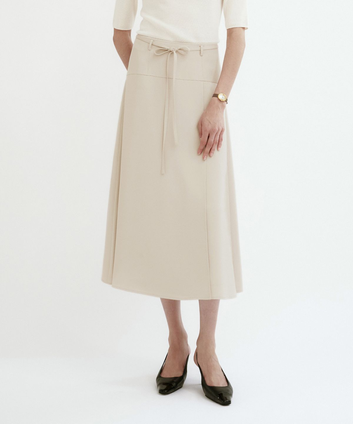토와브(TOWAV) NELLA STRAP SKIRT
