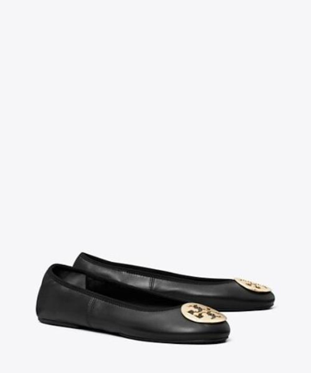 토리버치(TORYBURCH) 레바 트래블 발레 - 퍼펙트 블랙 / 골드