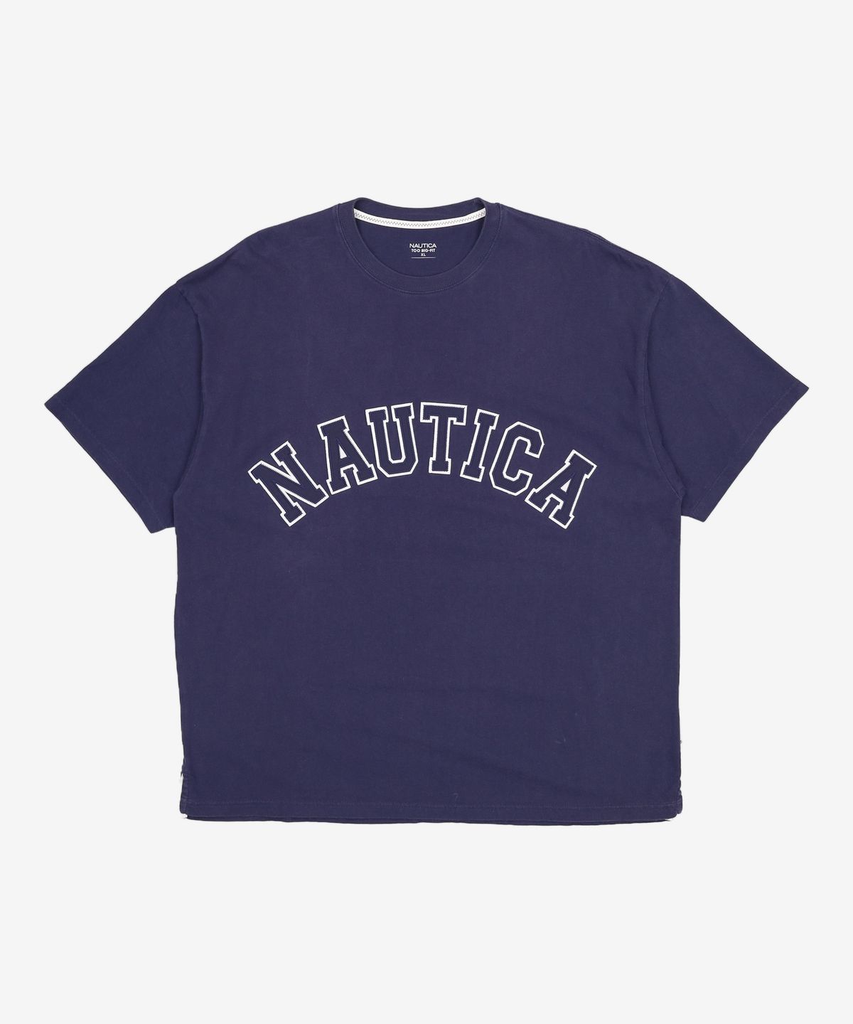 노티카(NAUTICA) 아치 로고 티셔츠 (네이비) XL