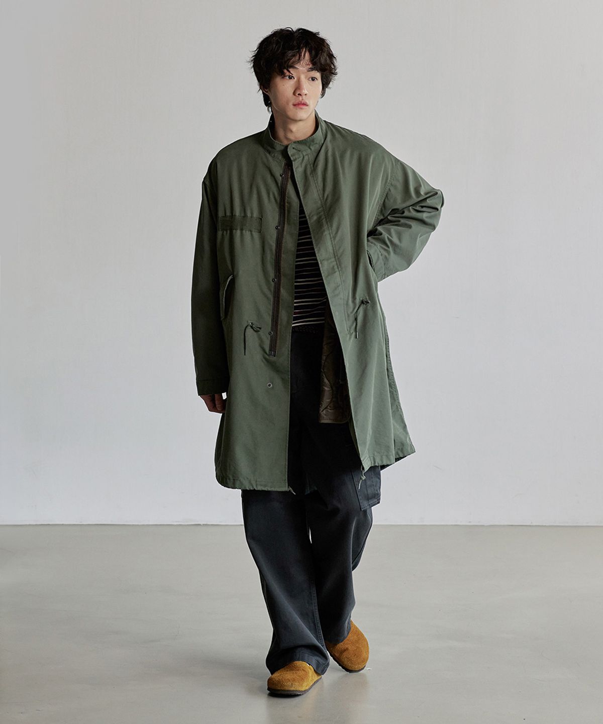 유니온블루(UNION BLUE) M65 FISHTAIL PARKA [KHAKI]