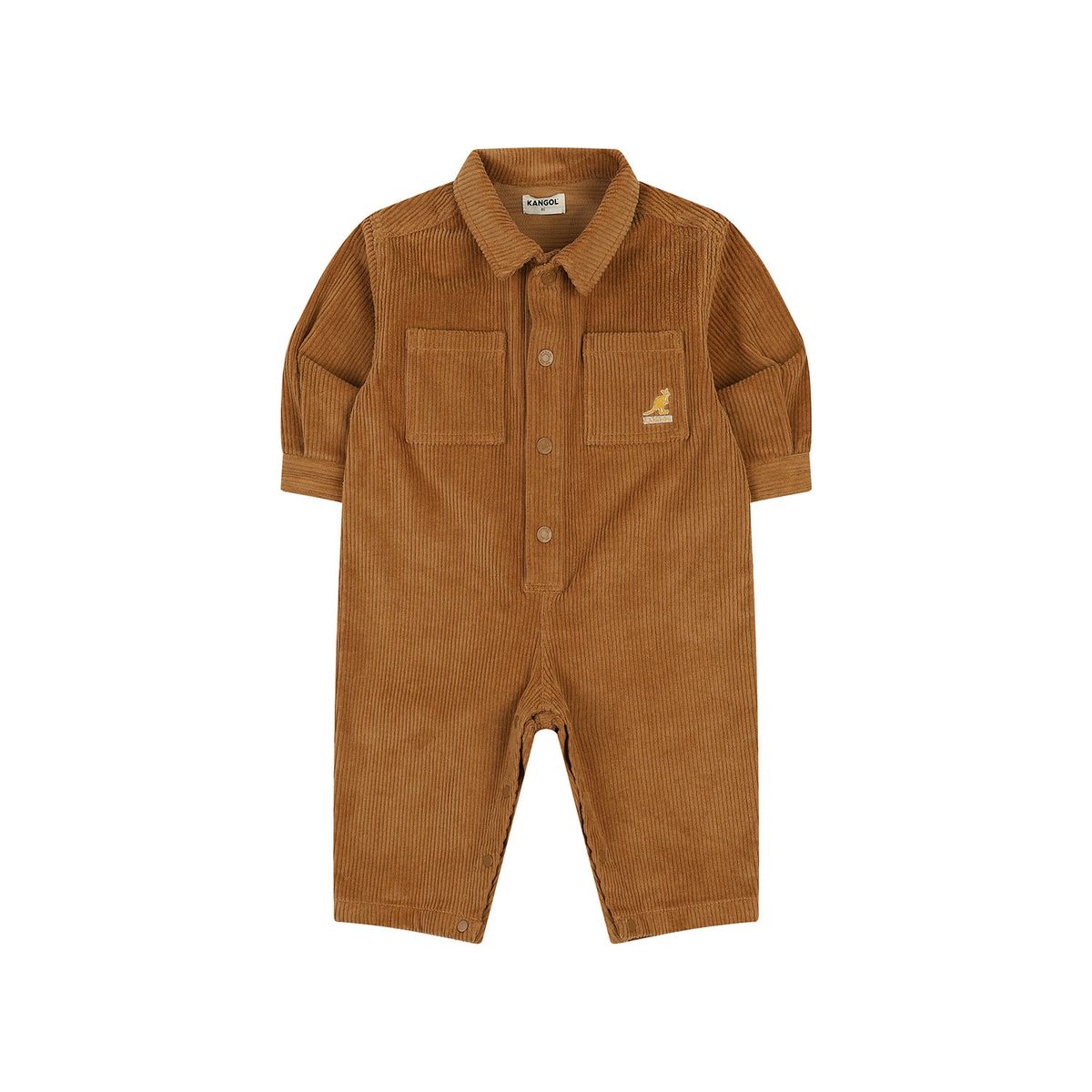 캉골키즈(KANGOL KIDS) [베이비] 코듀로이 점프수트 SD 0D18 브라운