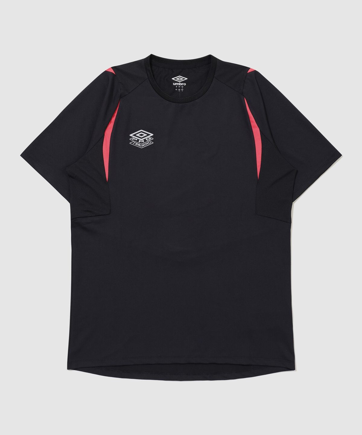 엄브로(UMBRO) PTR 풋볼 폴리스판 반팔 티셔츠 블랙 UR311SRS99