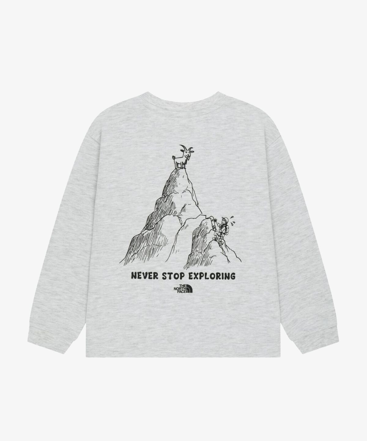 노스페이스 키즈(THE NORTH FACE KIDS) 키즈 데이클라임 긴팔 티 NT7TS53S_HGY