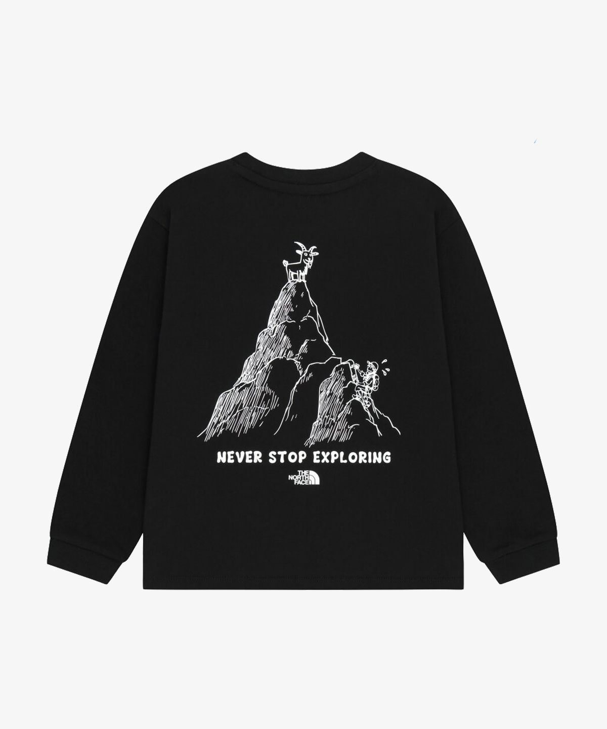 노스페이스 키즈(THE NORTH FACE KIDS) 키즈 데이클라임 긴팔 티 NT7TS53T_BLK