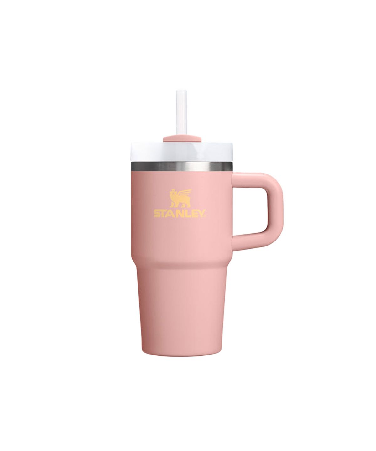 스탠리 1913(STANLEY1913) 퀜처 H2.0 플로우스테이트 텀블러 591ml 손잡이형 피치로즈
