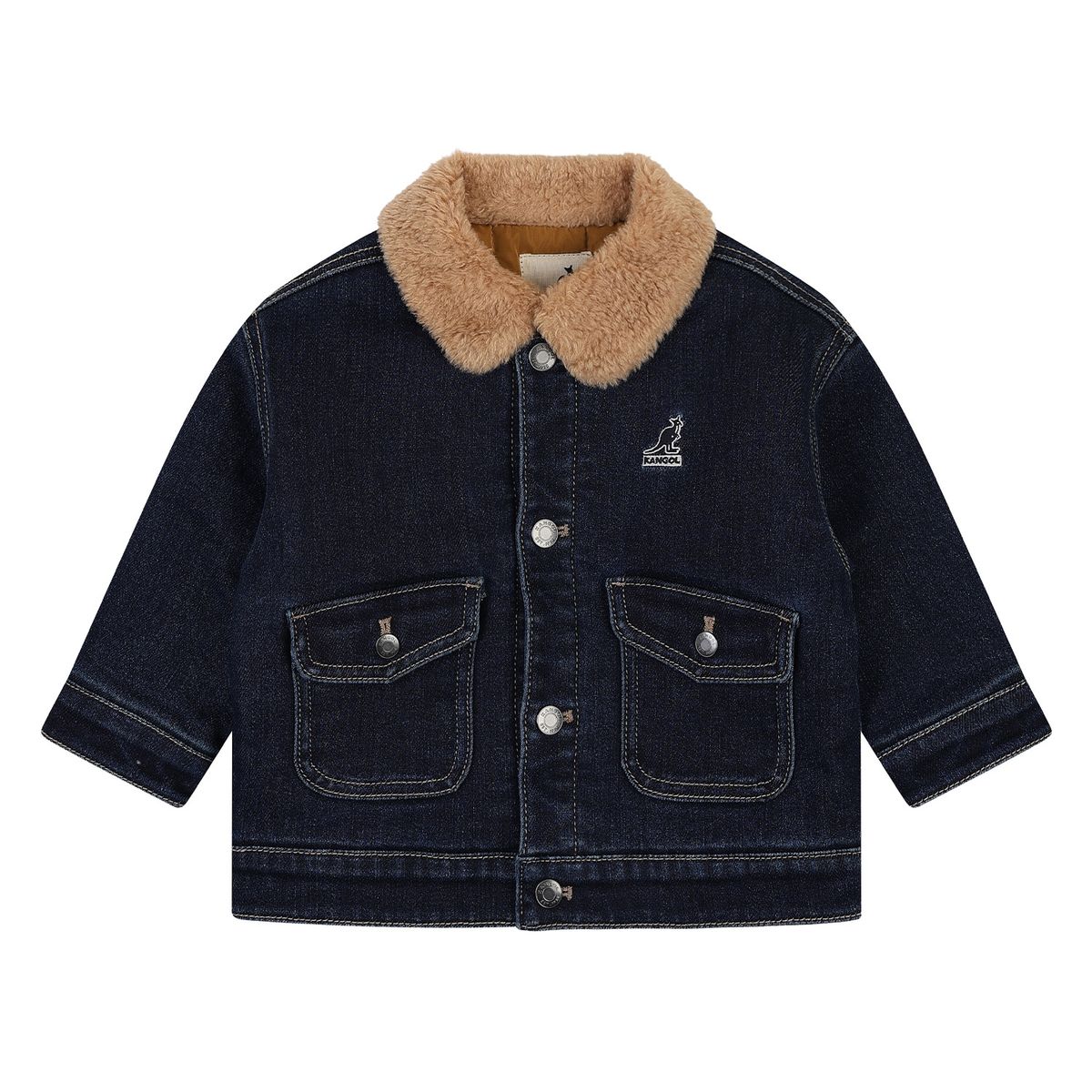 캉골키즈(KANGOL KIDS) [베이비] 패디드 데님자켓 SD 0D20 네이비