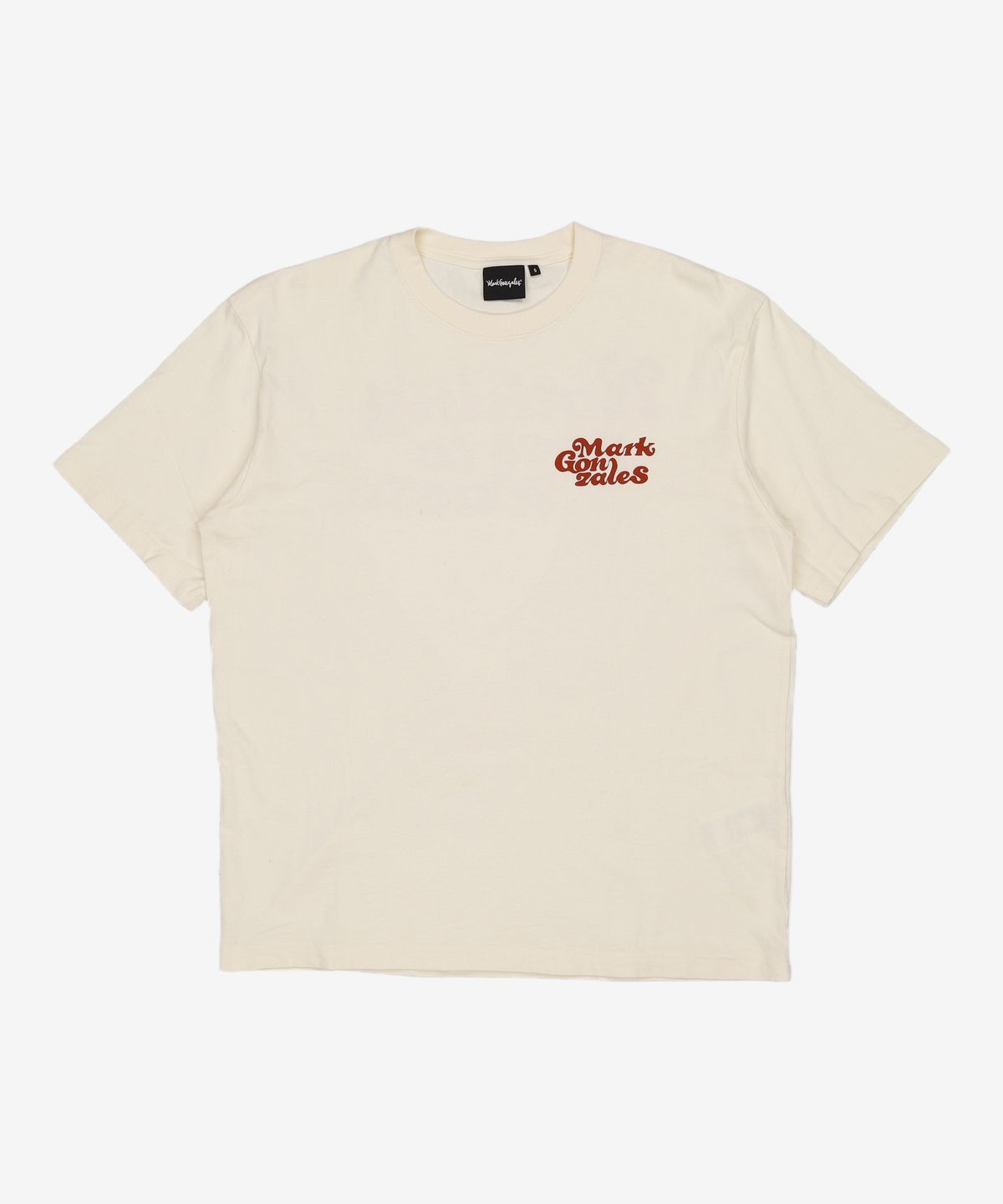 마크곤잘레스(MARK GONZALES) NOTHING GOES TO WASTE GRAPHIC T-SHIRT - IVORY S