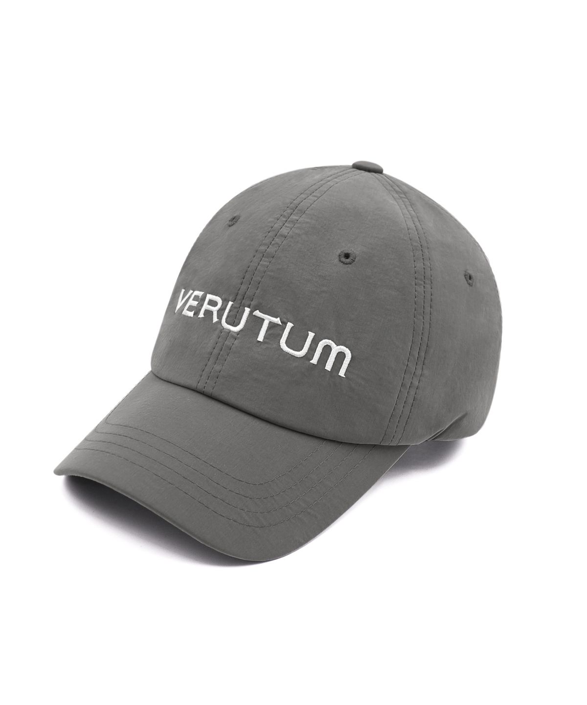 베루툼(VERUTUM) 프론트 로고 스포츠 다크그레이 볼캡